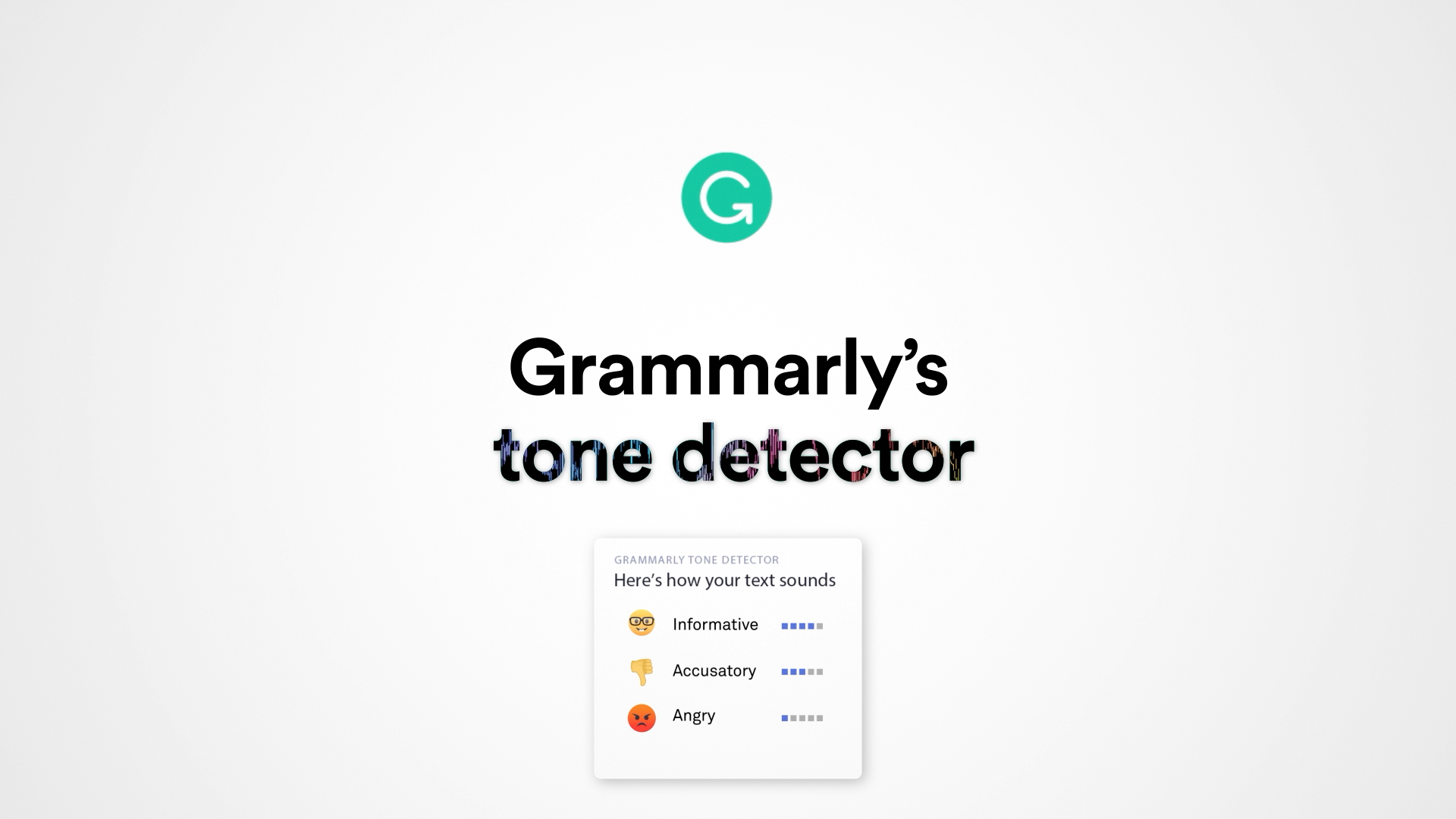 Grammarly Tone Detector Intrepid